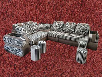 Double Sisa Handle sofa