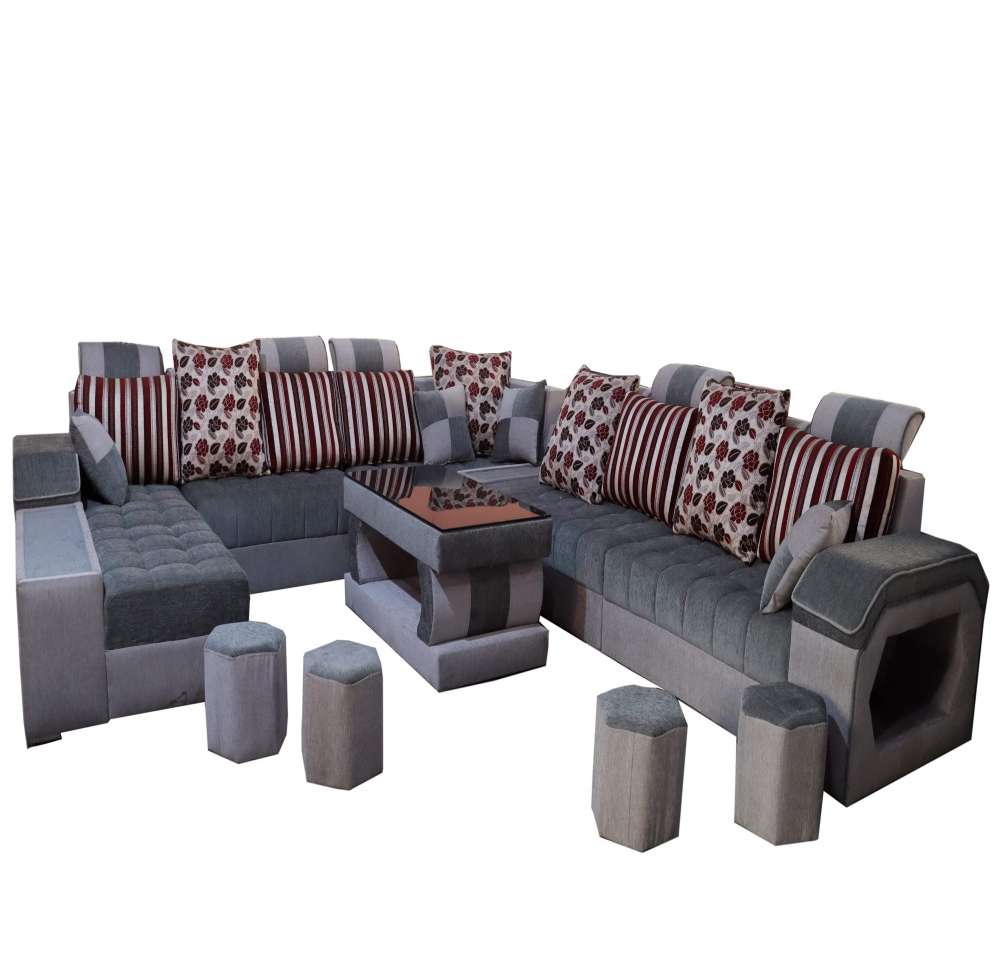 Luxury Daimond grey Sofa