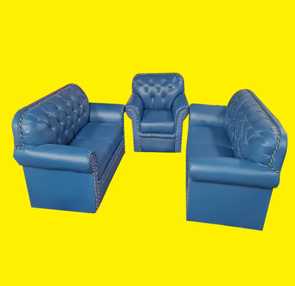 Burfy blue sofa