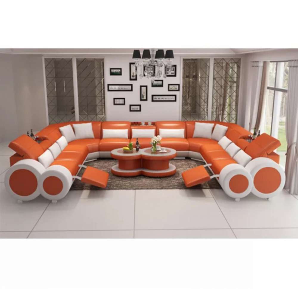 8-handle sofa